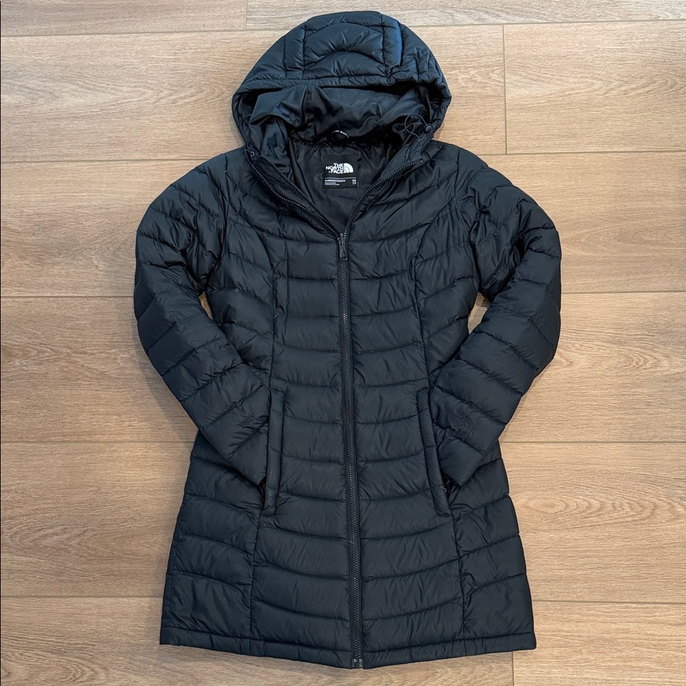 The North Face Women's Goose Down Filled Black Puffer Coat